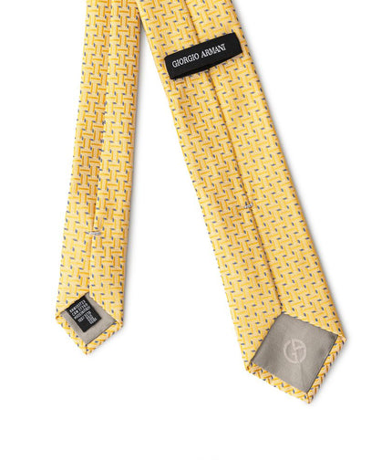 Giorgio Armani Yellow Silk Ties & Bowty