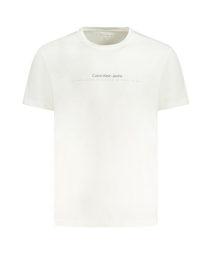 Calvin Klein White Cotton T-Shirt