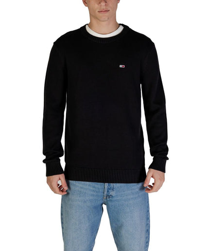 Tommy Hilfiger Jeans Black Organic Cotton Sweater