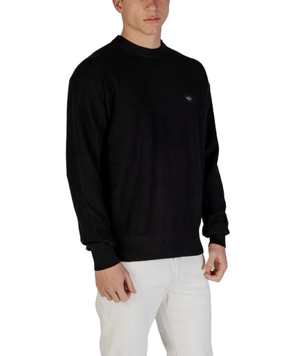 Calvin Klein Jeans Black Cotton Sweater