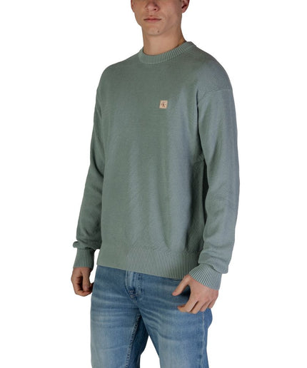 Calvin Klein Jeans Green Cotton Sweater