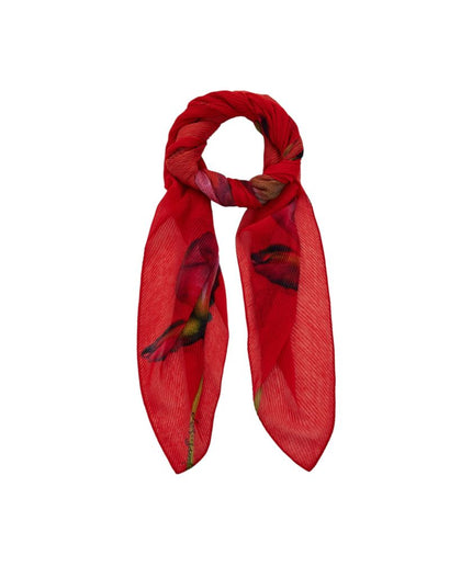 Desigual Orange Polyester Scarf