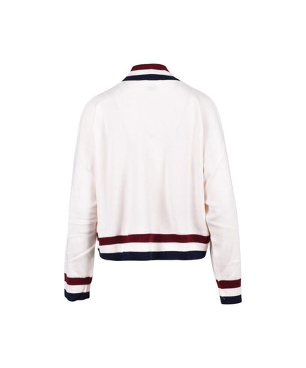 Tommy Hilfiger Cream Wool Sweater