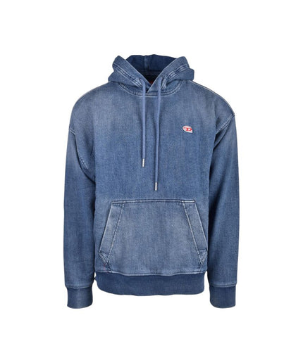 Diesel Blue Cotton Sweater