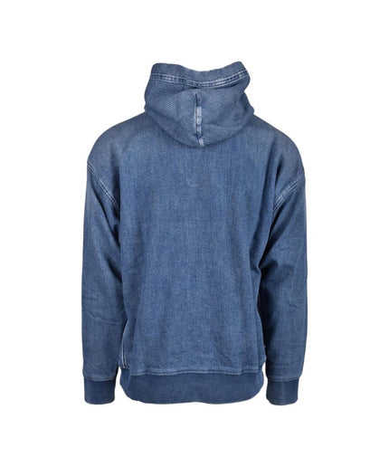 Diesel Blue Cotton Sweater