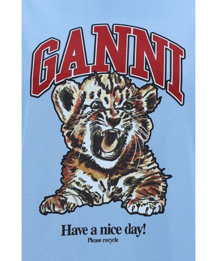 Ganni Tiger Relaxed T-Shirt