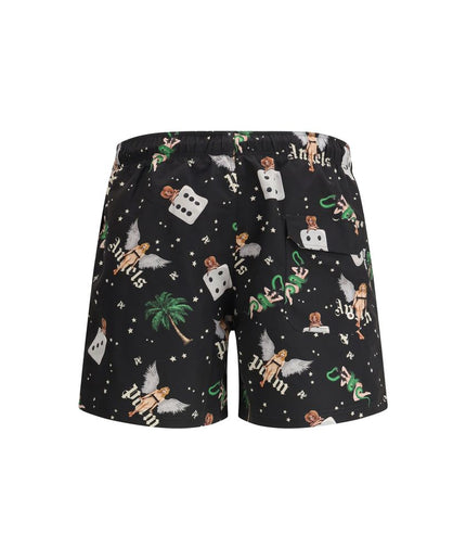 Palm Angels Pin Up Swimshorts