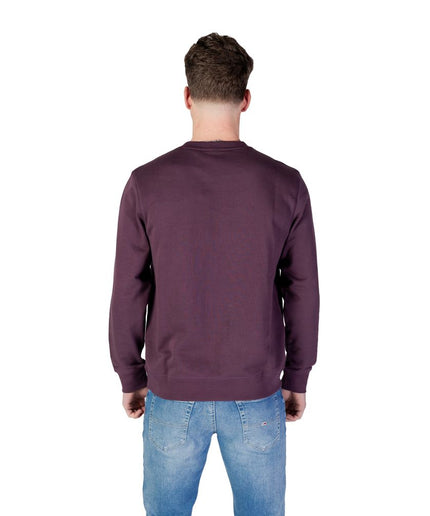 Hugo Boss Purple Cotton Sweater