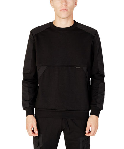 Antony Morato Black Cotton Sweater