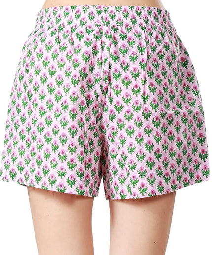 MC2 Saint Barth Pink Cotton Short