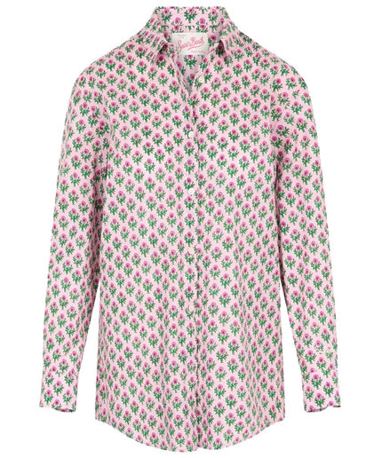 MC2 Saint Barth Pink Cotton Shirt