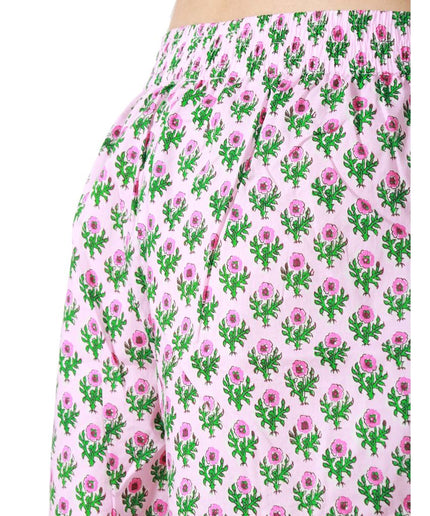 MC2 Saint Barth Pink Cotton Short