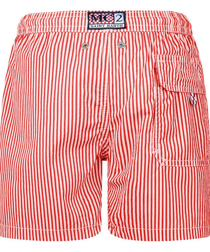 MC2 Saint Barth Red Polyester Swimwear