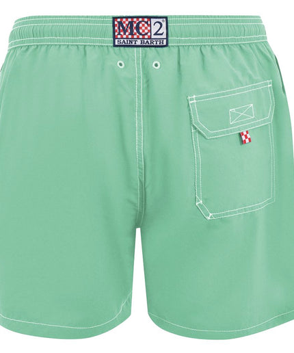 MC2 Saint Barth Green Polyester Swimwear