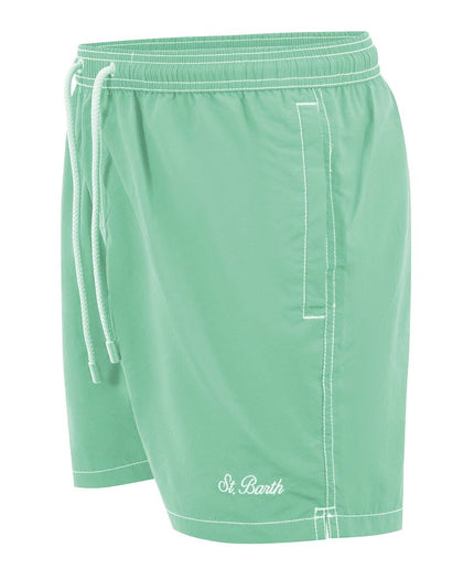 MC2 Saint Barth Green Polyester Swimwear