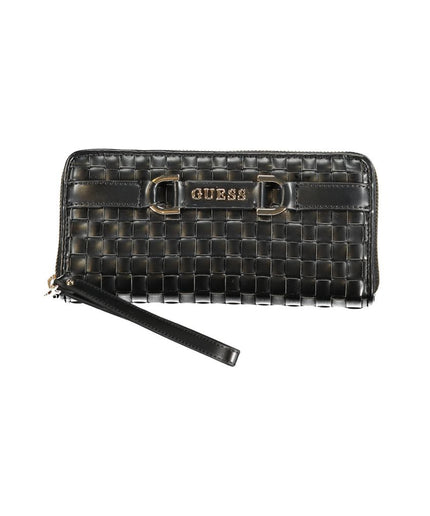 Guess Jeans Black Polyethylene Wallet