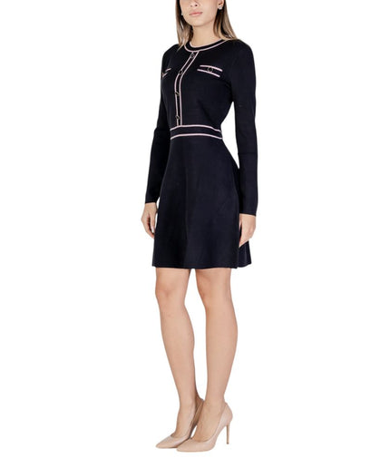 Morgan De Toi Black Viscose Dress