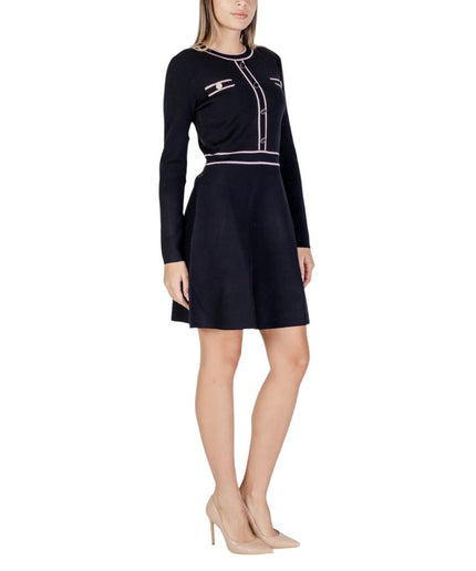 Morgan De Toi Black Viscose Dress