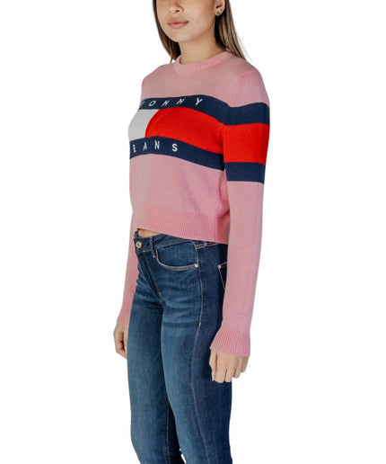 Tommy Hilfiger Jeans Multicolor Cotton Rigenerato Tops & T-Shirt