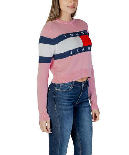 Tommy Hilfiger Jeans Multicolor Cotton Rigenerato Tops & T-Shirt