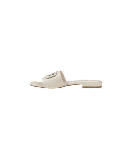 Guess Cream Leather Sandal