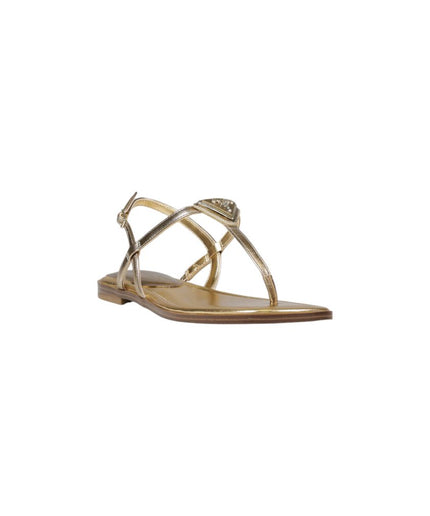 Guess Gold Polyethylene Sandal