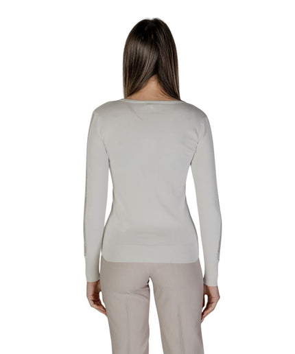 Morgan De Toi White Viscose Tops & T-Shirt