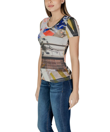 Desigual Beige Viscose Tops & T-Shirt