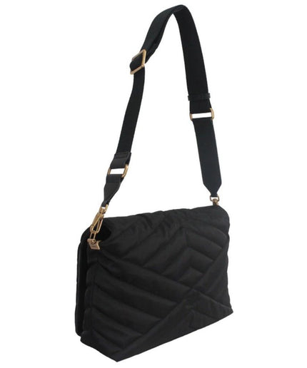 PINKO Black Nylon Crossbody Bag