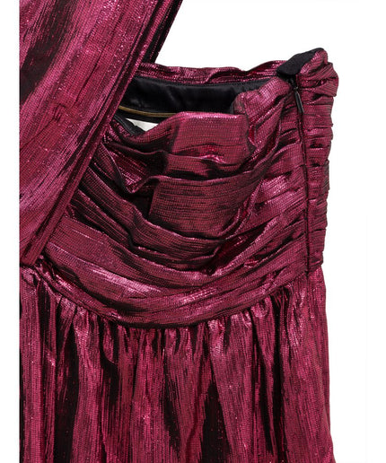 Saint Laurent Fuchsia Viscose Dress