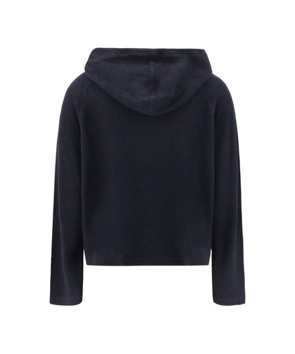 Allude Cashmere Hoodie Sweatshirt