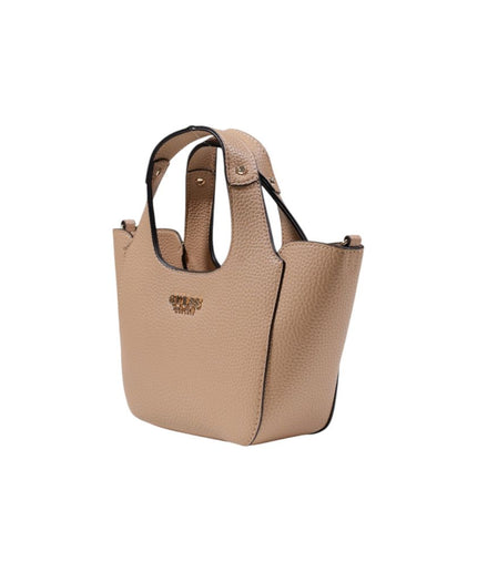 Guess Beige Polyethylene Handbag