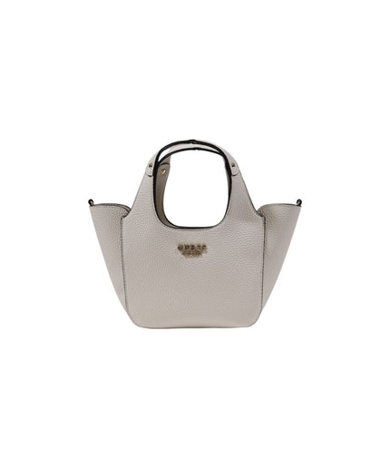 Guess Cream Polyethylene Handbag