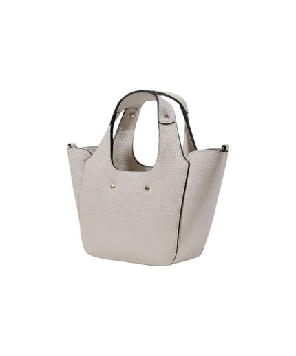 Guess Cream Polyethylene Handbag