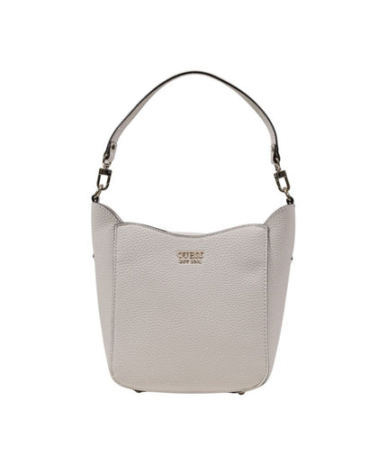 Guess Cream Polyethylene Handbag