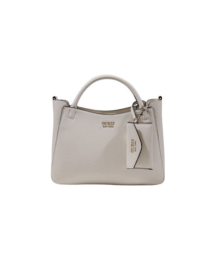 Guess Cream Polyethylene Handbag