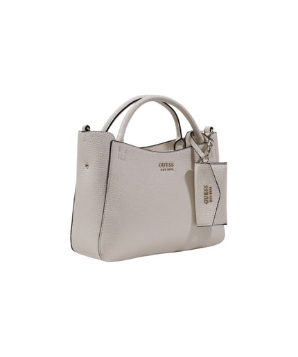 Guess Cream Polyethylene Handbag