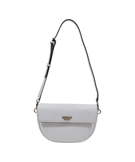 Guess White Polyethylene Handbag