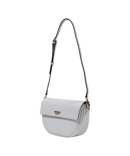 Guess White Polyethylene Handbag