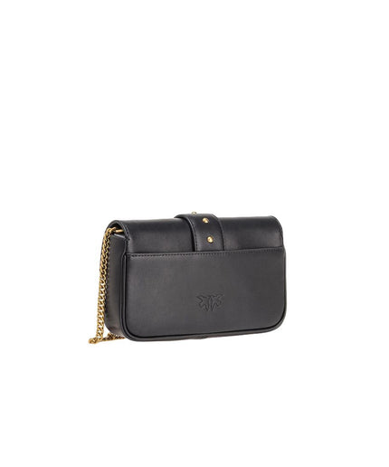 PINKO Black Leather Handbag