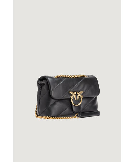 PINKO Black Leather Handbag