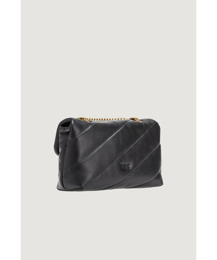 PINKO Black Leather Handbag