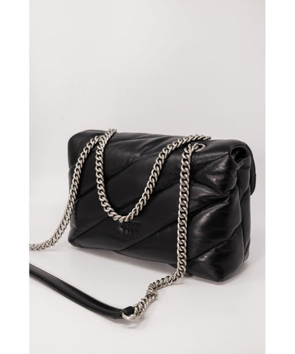 PINKO Bicolor Leather Handbag