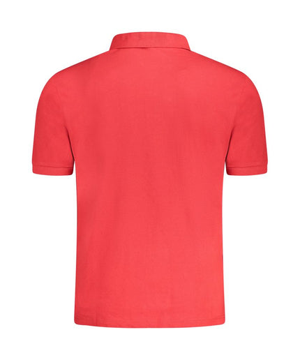 North Sails Red Cotton Polo Shirt