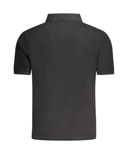 North Sails Black Cotton Polo Shirt