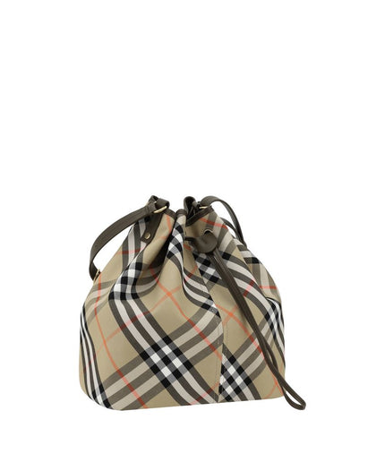 Burberry Archivio Check Bucket Bag