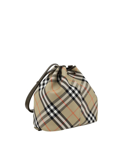 Burberry Archivio Check Bucket Bag