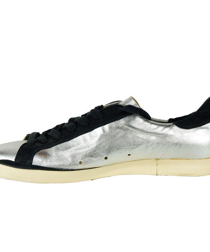 Golden Goose Gray Leather Di Calfskin Sneaker