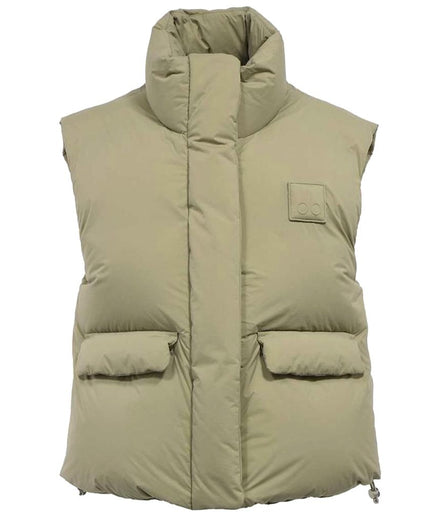 Moose Knuckles Green Nylon Vest