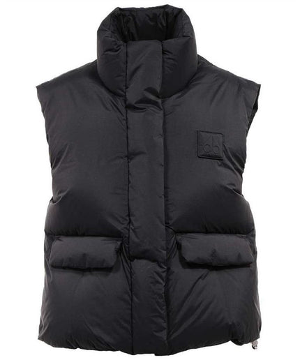 Moose Knuckles Black Nylon Vest